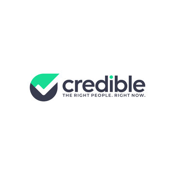 Check technology logo vector illustration