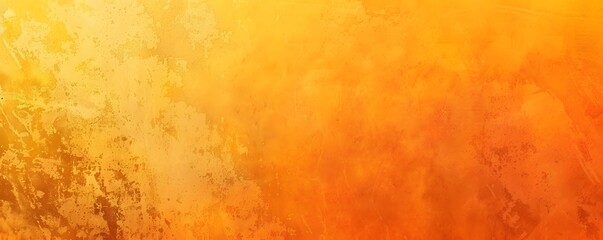 Abstract Orange and Yellow Gradient Background with Grunge Texture