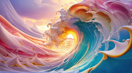 Fototapeta premium fantasy spray