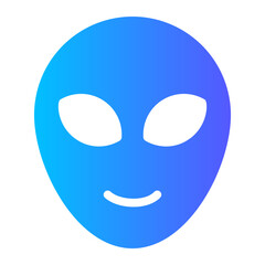 alien gradient icon