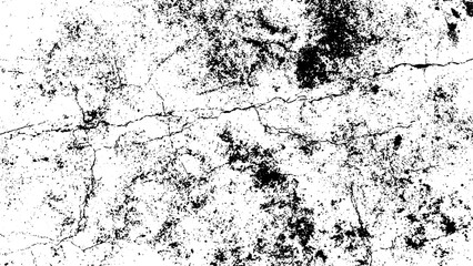 Distress old cracked concrete texture background, Scratched grunge texture. vector