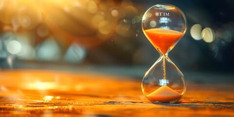 The Unidirectional Flow of Time: A Comparison to Sand in an Hourglass. Concept Time as a linear concept, Flow of sand in hourglass, Comparison to life cycles