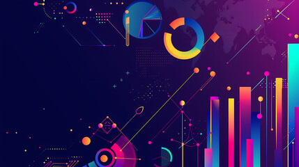 Infographic background vector illustration