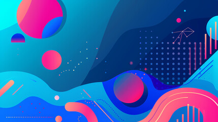 Fototapeta premium Infographic background vector illustration