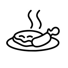 Junkfood Icon set outline