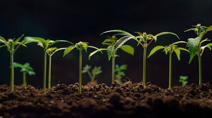 Accelerated Journey of Medicinal Cannabis: From Seed Germination to Full Flowering