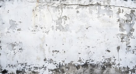 Obraz premium Abstract White Grunge Concrete Wall Background Texture