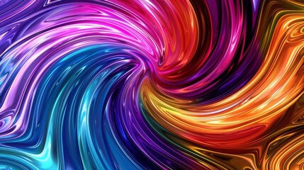 Obraz premium Background image with diagonal lines in a spectrum of colors