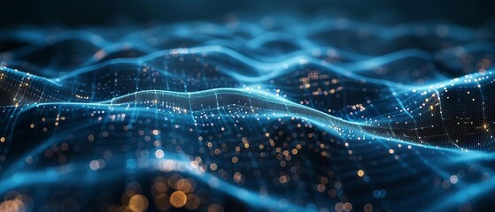 Immerse yourself in the mesmerizing world of digital dreams, where waves of data undulate in a sea of possibilities