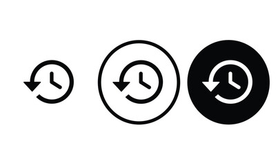 icon Back Price black outline for web site design 
and mobile dark mode apps 
Vector illustration on a white background