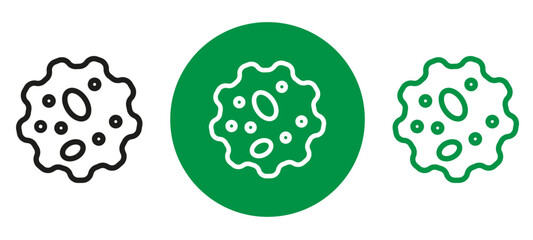 White blood cells icon sheet, White blood cell editable icons