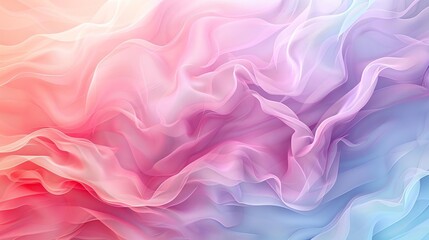 Obraz premium Generate a seamless, high-resolution, abstract background image with a soft, pastel color palette