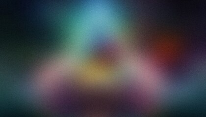blue black magenta red , gradient blur with grain noise effect background trendy vintage brochure banner social or product media design
