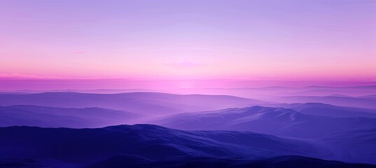 A gradient that shifts from deep violet at the bottom to a soft lavender at the top background