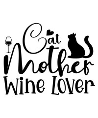 Cat svg bundle, cat mom svg,Cat T-shirt svg , crazy cat lady svg , cat dad svg, cat lover svg, kitten svg, cat quotes svg, Cat Vector file