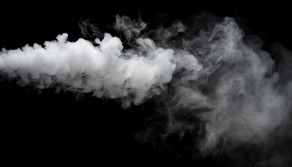 Vaping smoke on black background realistic image stock and video footage high resolution