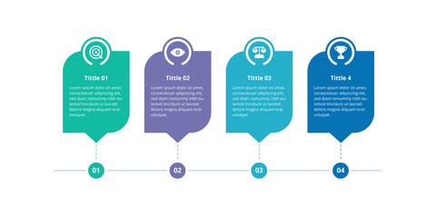 Infographic design template, steps or option with icons. Infographic business concept can be used for info graphics, flow charts, presentations, websites, banners.
