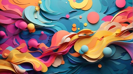 colorful liquid background