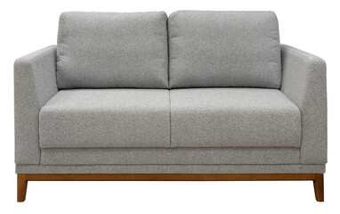 Sofa isolated on white background. Including clipping path