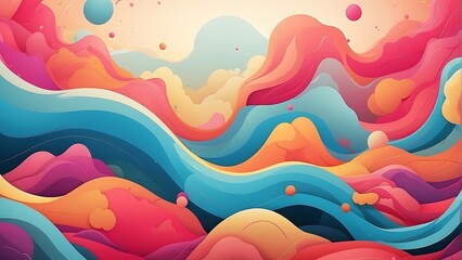 colorful liquid background