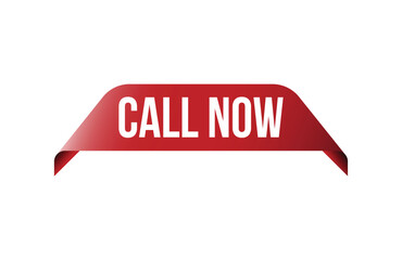 Red banner call now on white background.