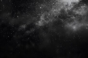 Fototapeta premium Grainy Black and White Background with Vintage Film Effects