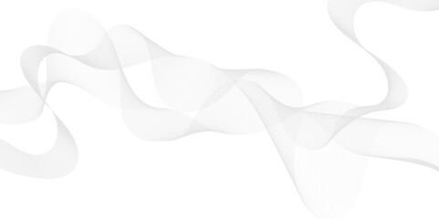 Vector wave lines smooth flowing dynamic isolated on white background.  Digital frequency track equalizer. Stylized line art background. Vector illustration.