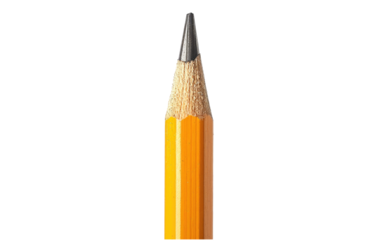 Pencil isolated on a white background