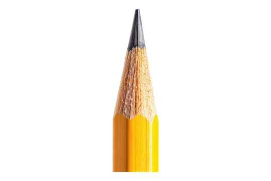 Pencil isolated on a white background