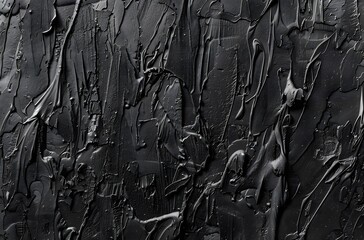 Dark Gray Grunge Wall Texture with Copy Space