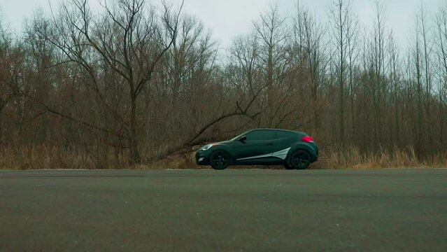 Car Parks Next To Forest