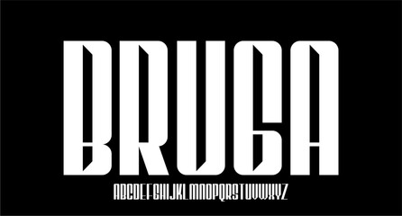 BOLD CONDENSED FONT FOR POSTER AND HEADLINE TYPEFACE