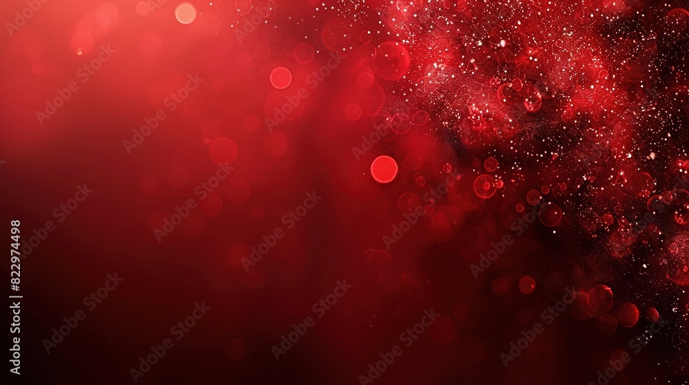 Aufkleber deep red with a subtle gradient effect