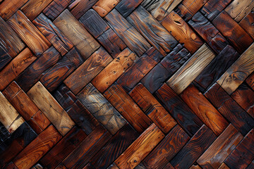 Wooden floor background for graphics use. Created with Ai