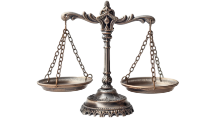 attorney law isolated on a transparent background