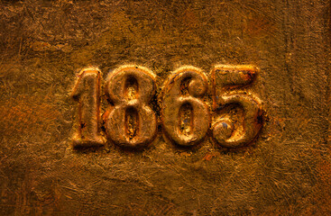 1865 Jahreszahl