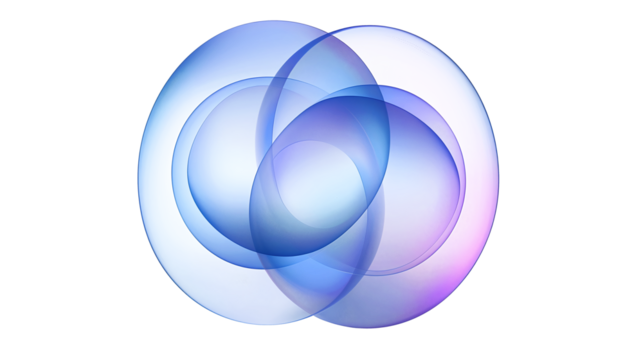 Visual Representation of Krashen's Theory of Language Acquisition, by Rob Jan off and Joni I've, modern minimalism, no shadows, high contrast, gradient color on white and transparent background