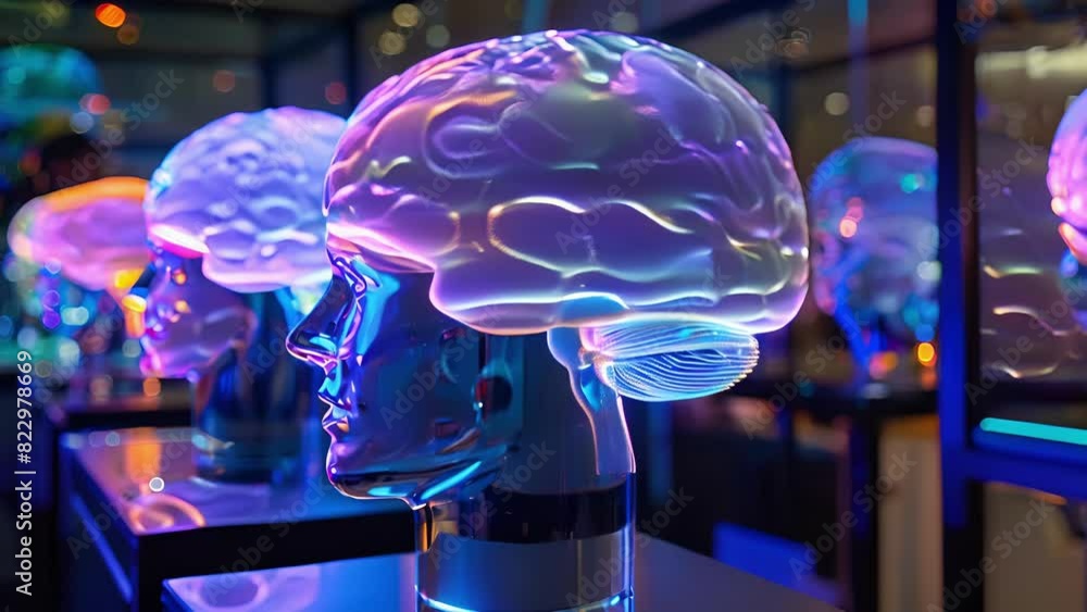 Poster a display at a cognitive enhancement marketplace highlights the latest research and developments in 