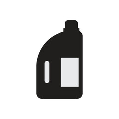 Flat detergent icon symbol vector Illustration.