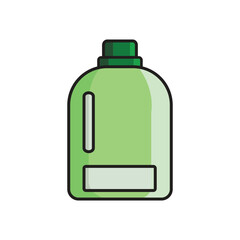 Detergent icon flat vector illustration.