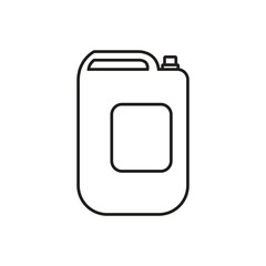 Detergent icon flat vector illustration.