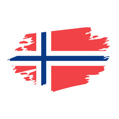 Obraz premium flag norway vector 