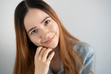 Fototapeta premium ハーフの女性