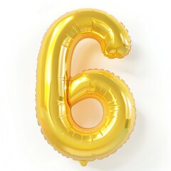 number 1, inflatable effect, plastic, yellow color, oc rendering, super detail, detail, premium feel, front view, on white background