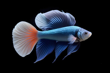 Fototapeta premium aquarium fish, betta fish, ornamental fish.