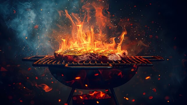 Sizzling Grill of Unpredictable Culinary Adventure An Abstract of Cooking s Fiery Probability