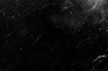 Black Background with White Dust and Scratches Texture