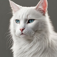 white persian cat