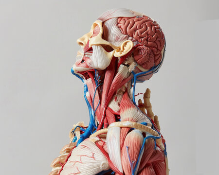 A minimalist approach to anatomical study, super realistic