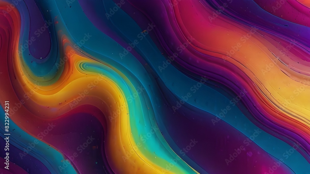 Poster fluid gradient background design. futuristic liquid abstract colorful wallpaper. eps 10 generative a